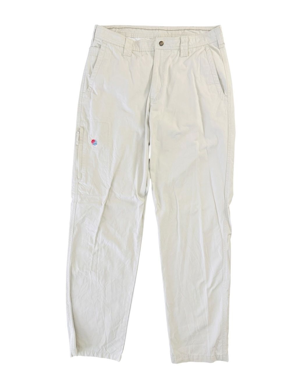 Columbia Men’s Cargo Pants Beige Outdoor Hiking Utility Workwear 34x32